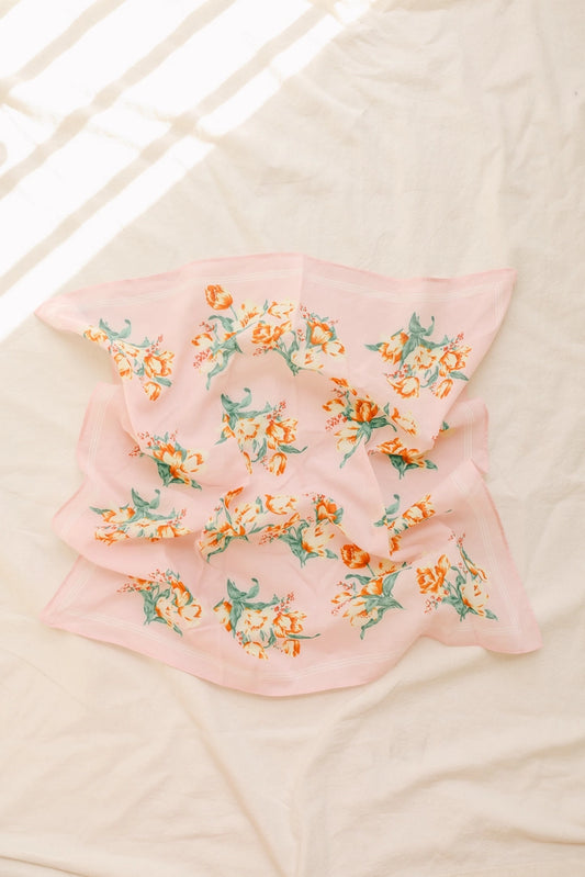 Orchid Pattern Bandana