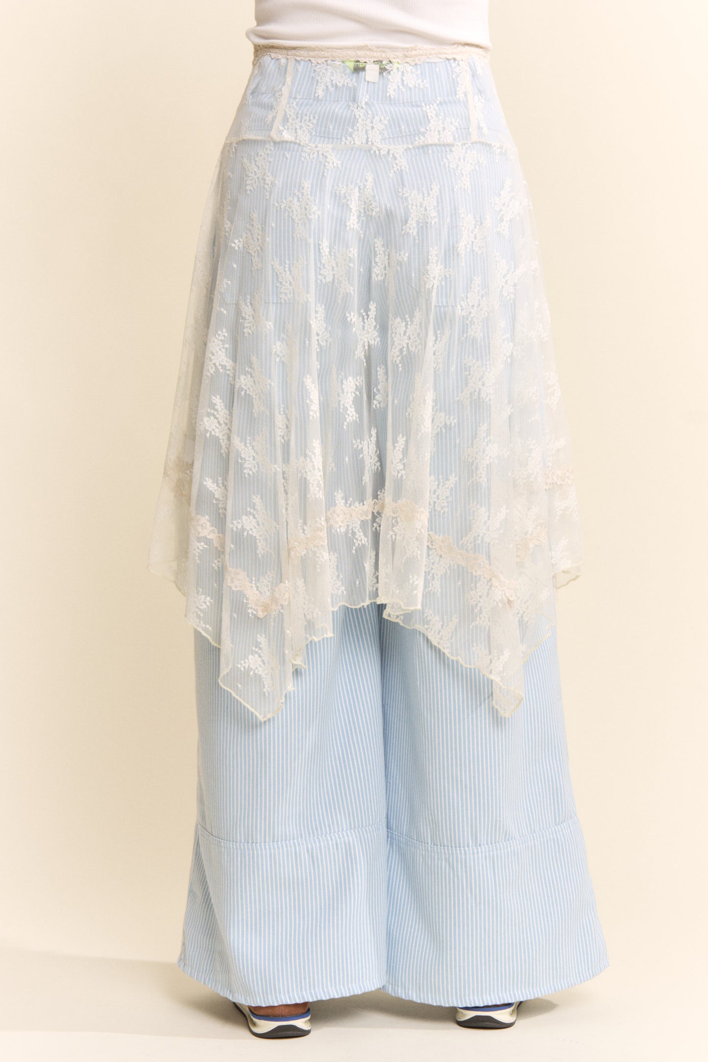 Moonflower Lace Overlay Skirt