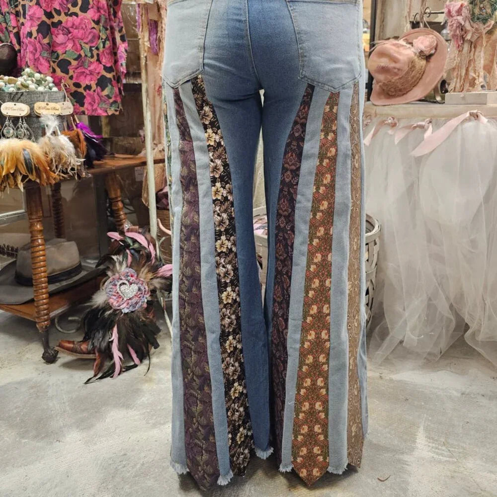 Vintage Tie Jeans by A Rare Bird