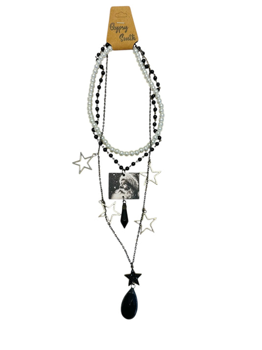 Believe In The Magic Necklace in boho eclectic style