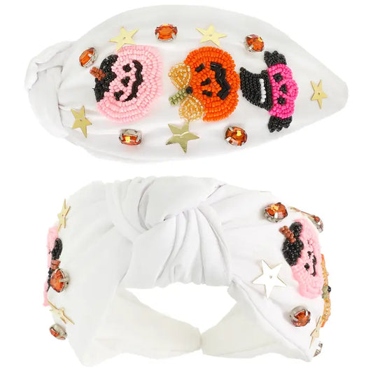 Halloween Knotted Headband