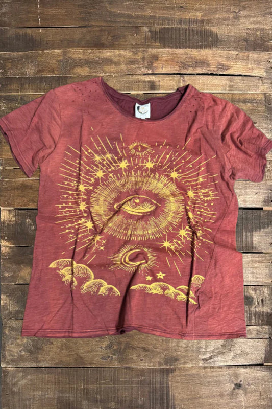 Moon Dance Tee – Evil Eye by Jaded Gypsy