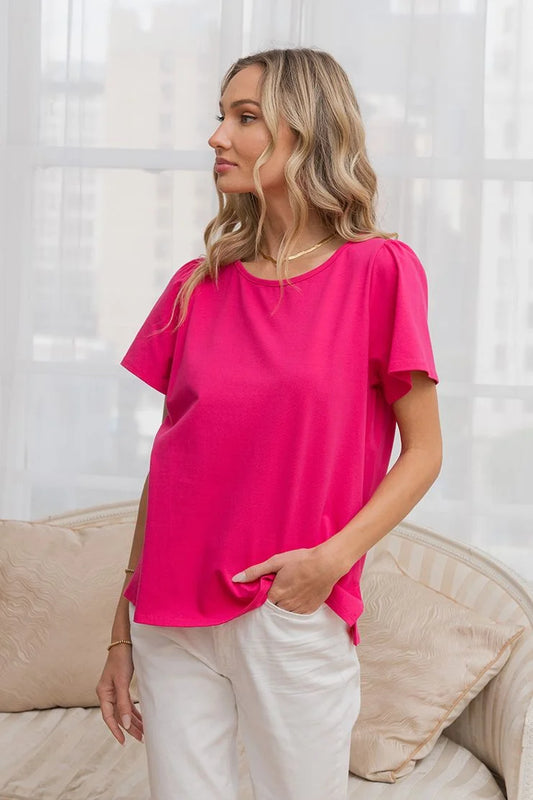 Pink is Always in Season Top