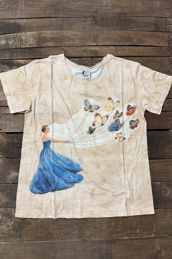 🦋 Moon Dance – Float Away Tee by Jaded Gypsy