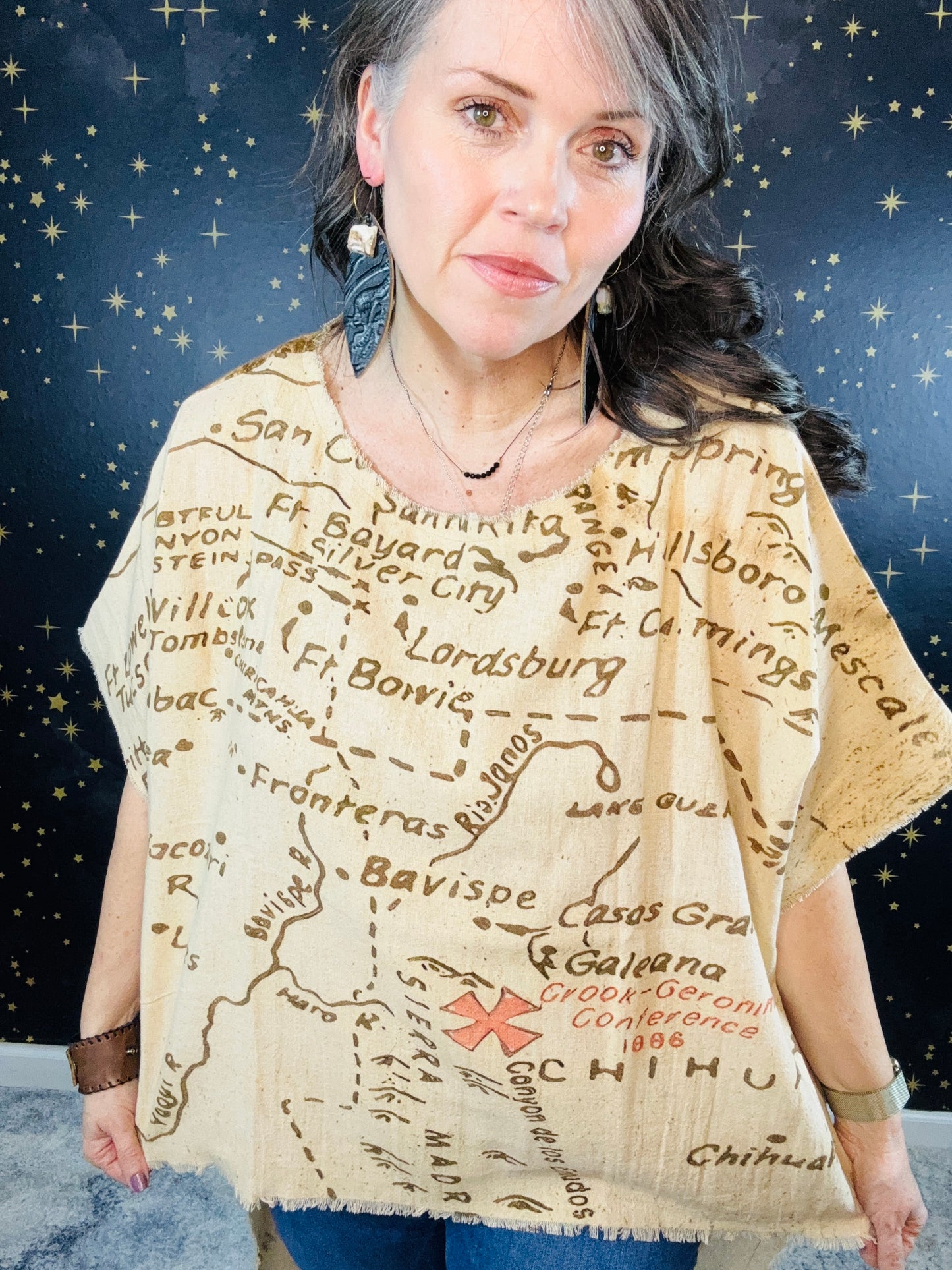 Geronimo Hi-Lo Tunic Top