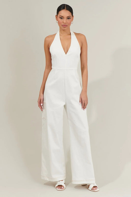 Life Haltering Jumpsuit by Sugarlips