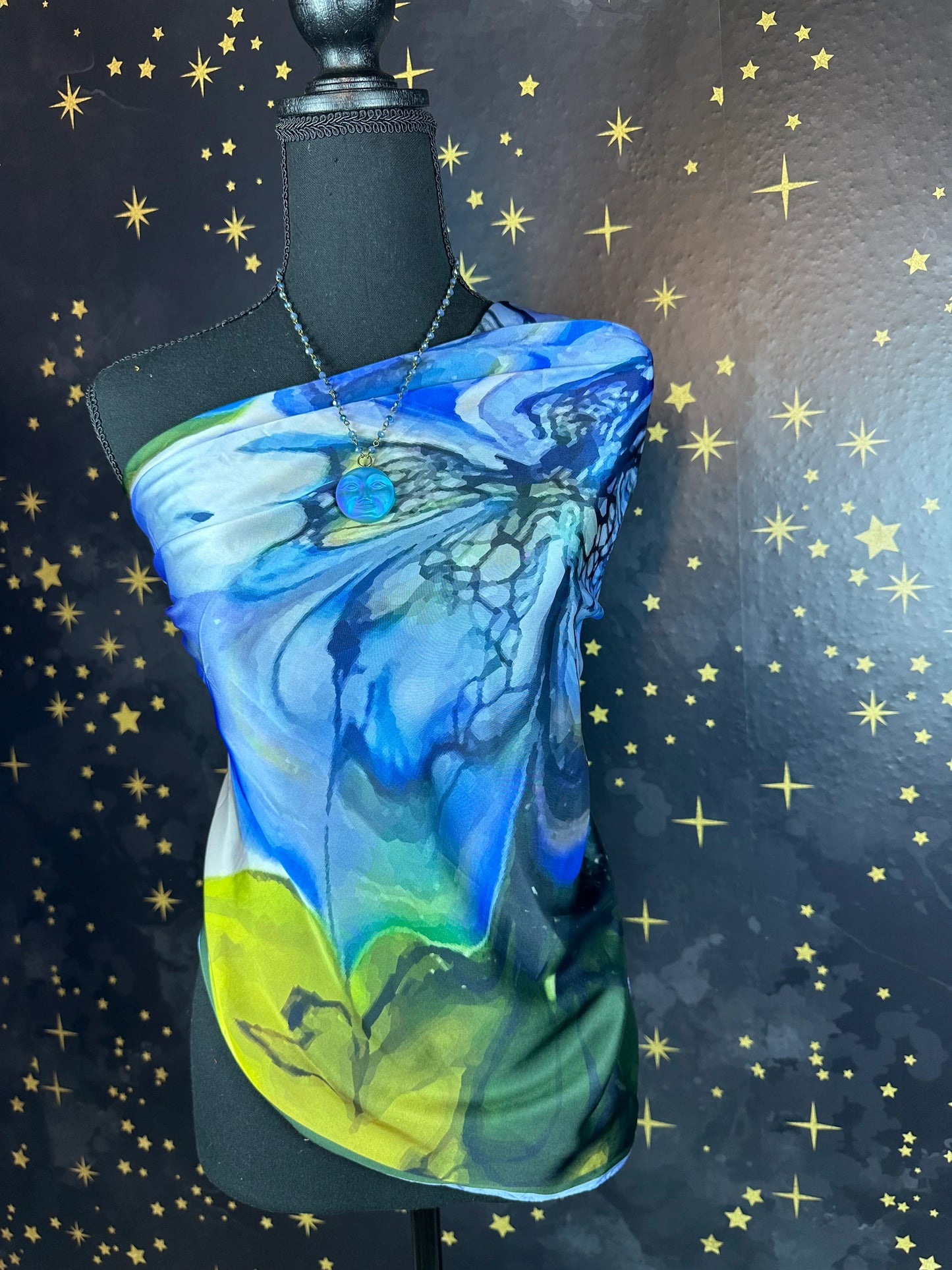 Shades of Blue Wild Rag