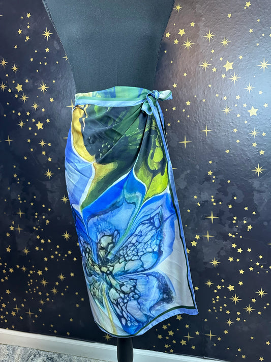 Shades of Blue Wild Rag