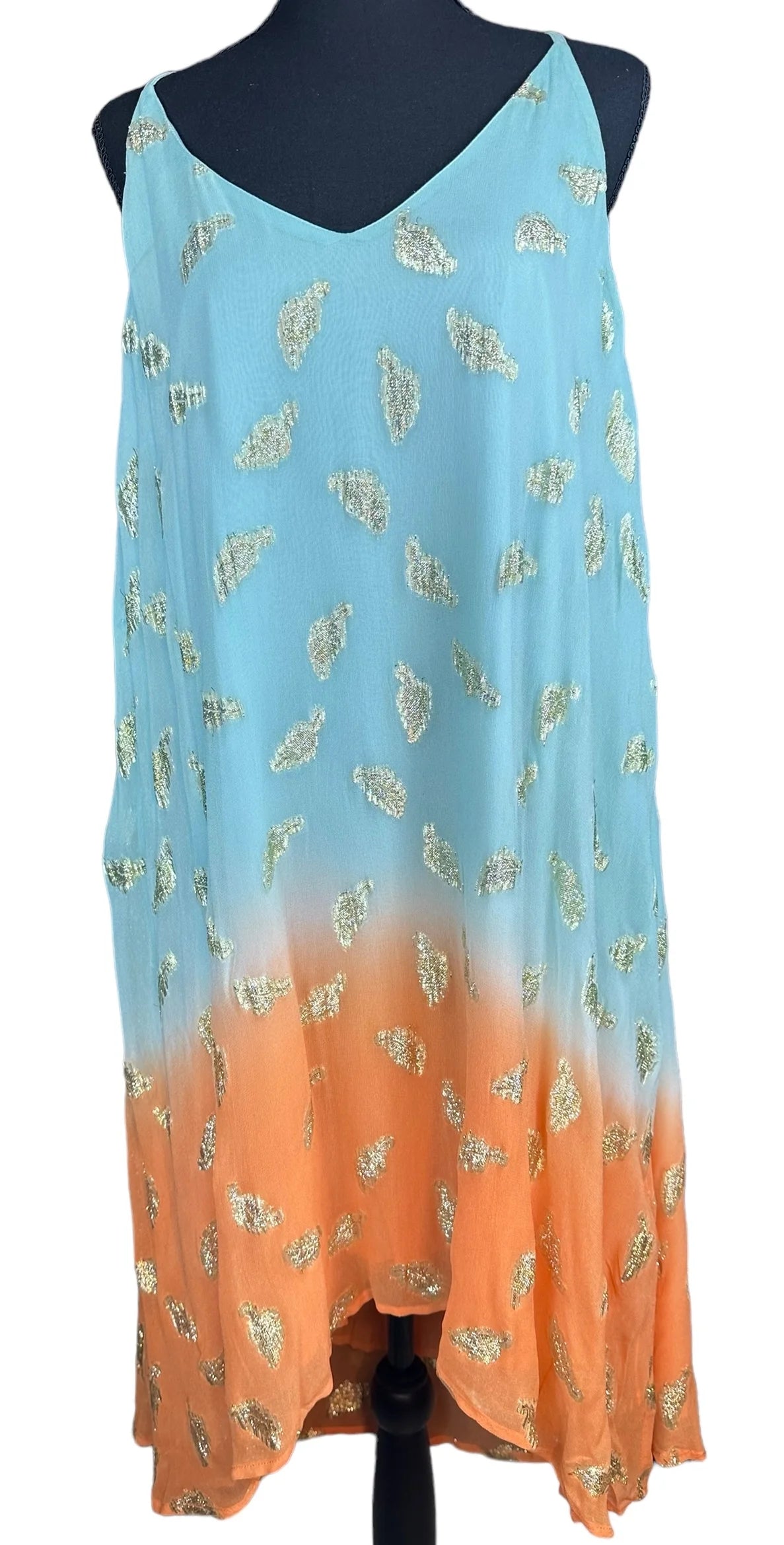 Vegas Shimmer Tunic in boho eclectic style