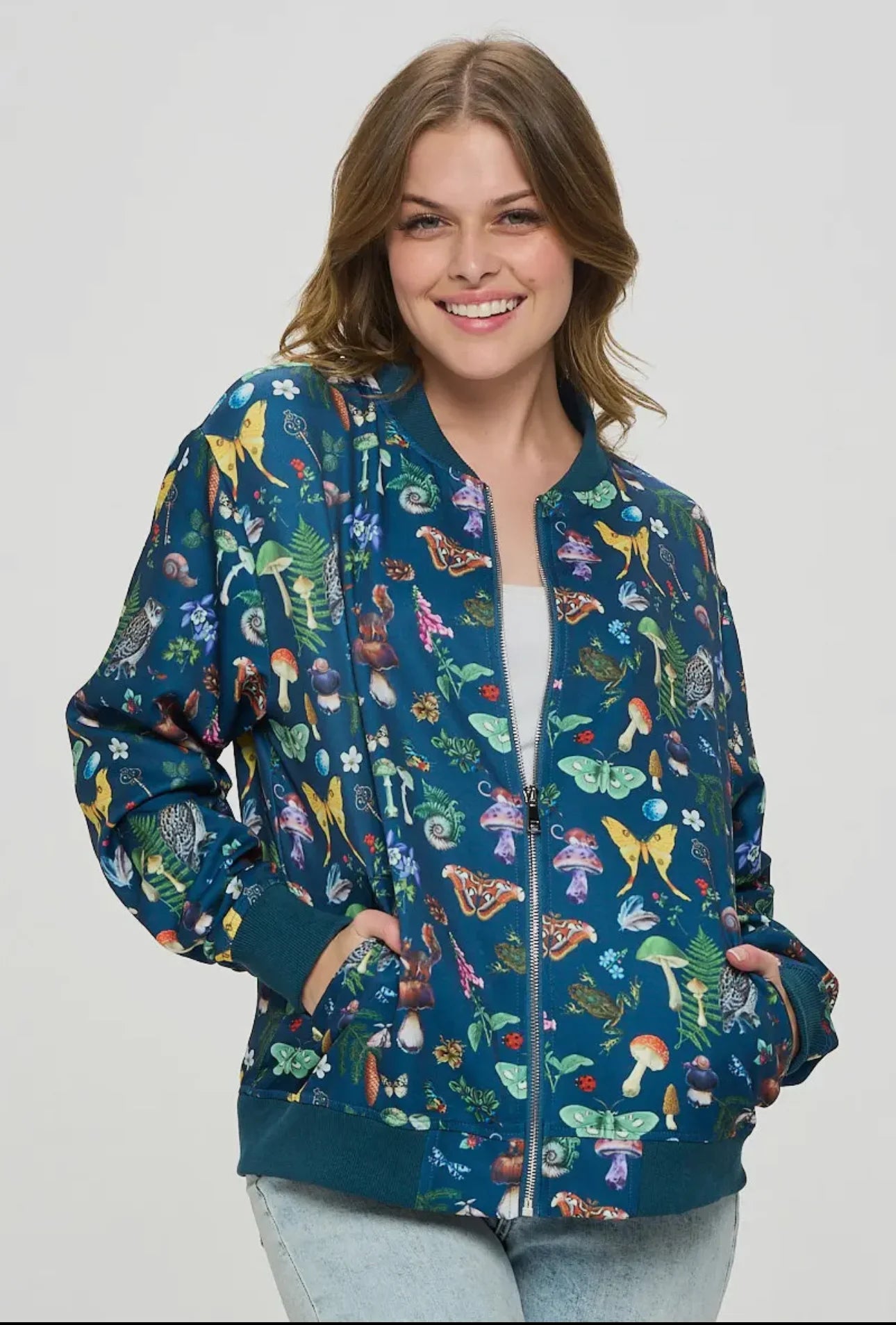 Luna Moth Bomber Jacket