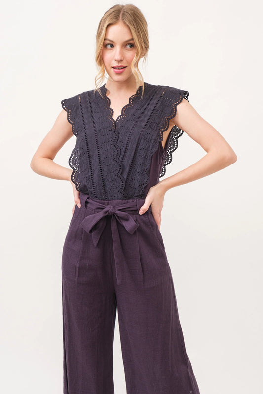 Lovely In Lace Jumpsuit