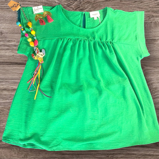Green With Envy Top