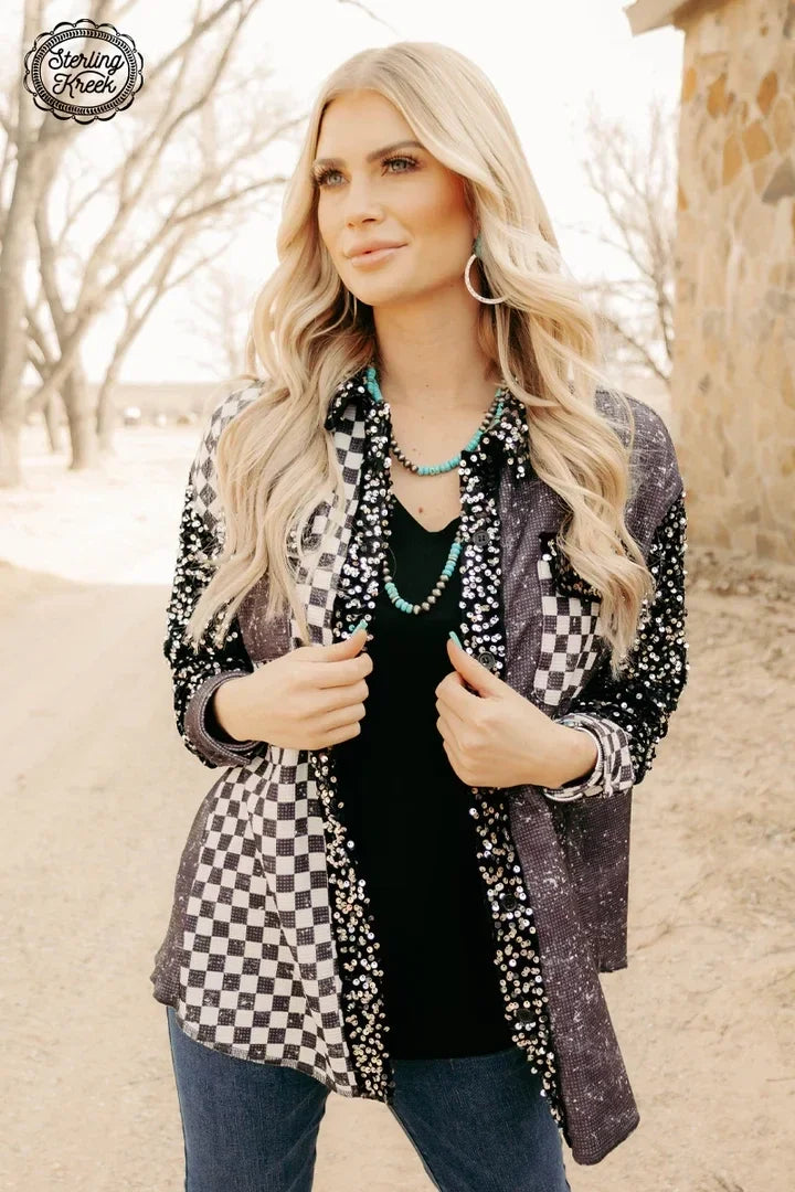 Bad and Bougee Shacket in boho eclectic style