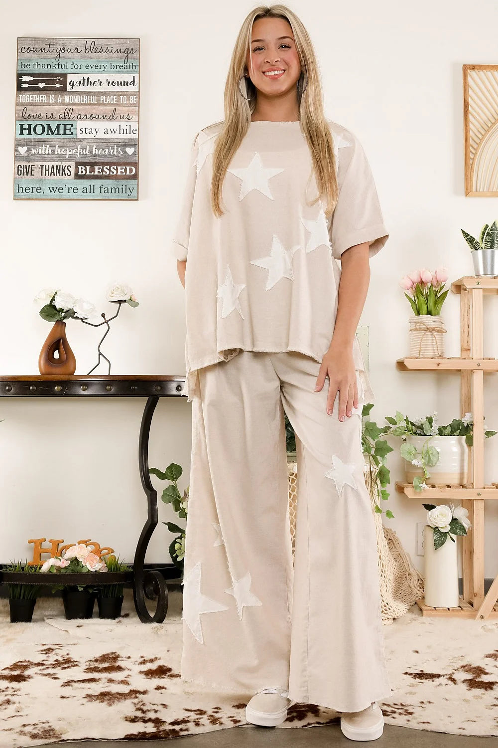 Seeing Stars Set in boho eclectic style