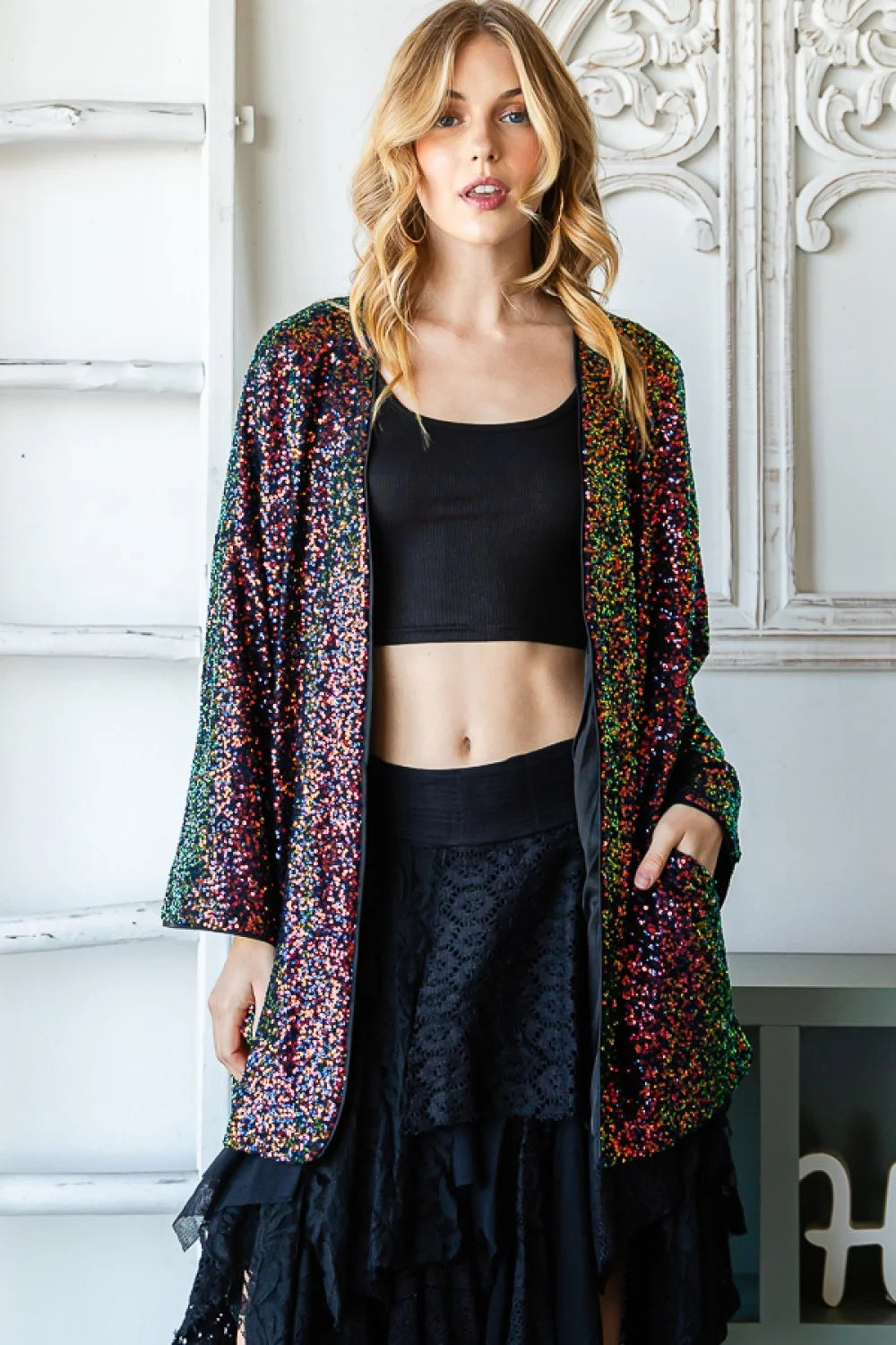 See You Shine Kimono-Cardi