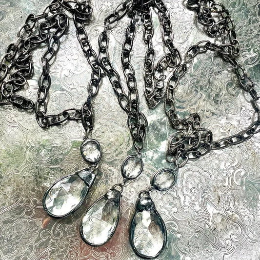 Moonrise Crystal Pendant Necklace