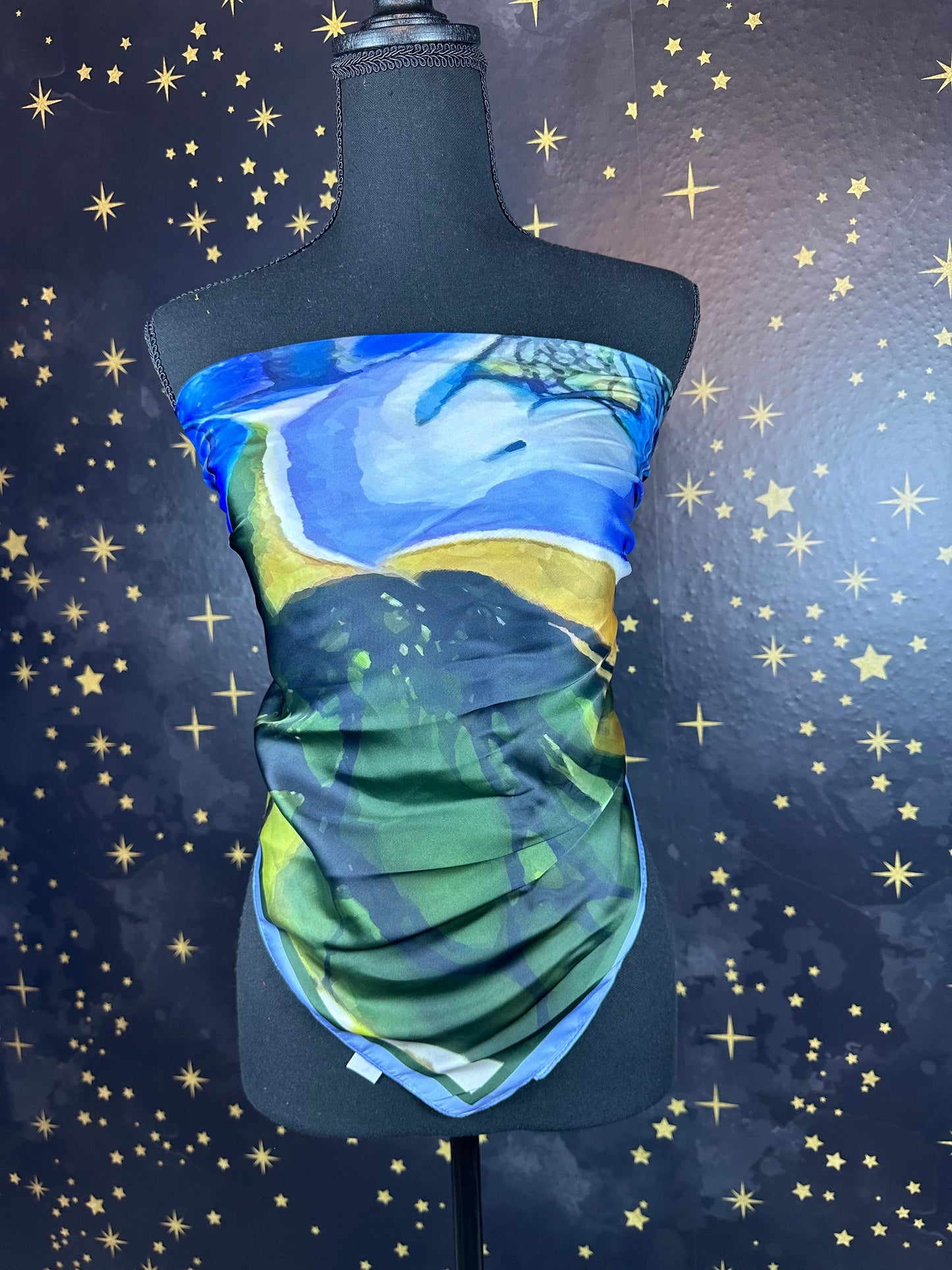 Shades of Blue Wild Rag