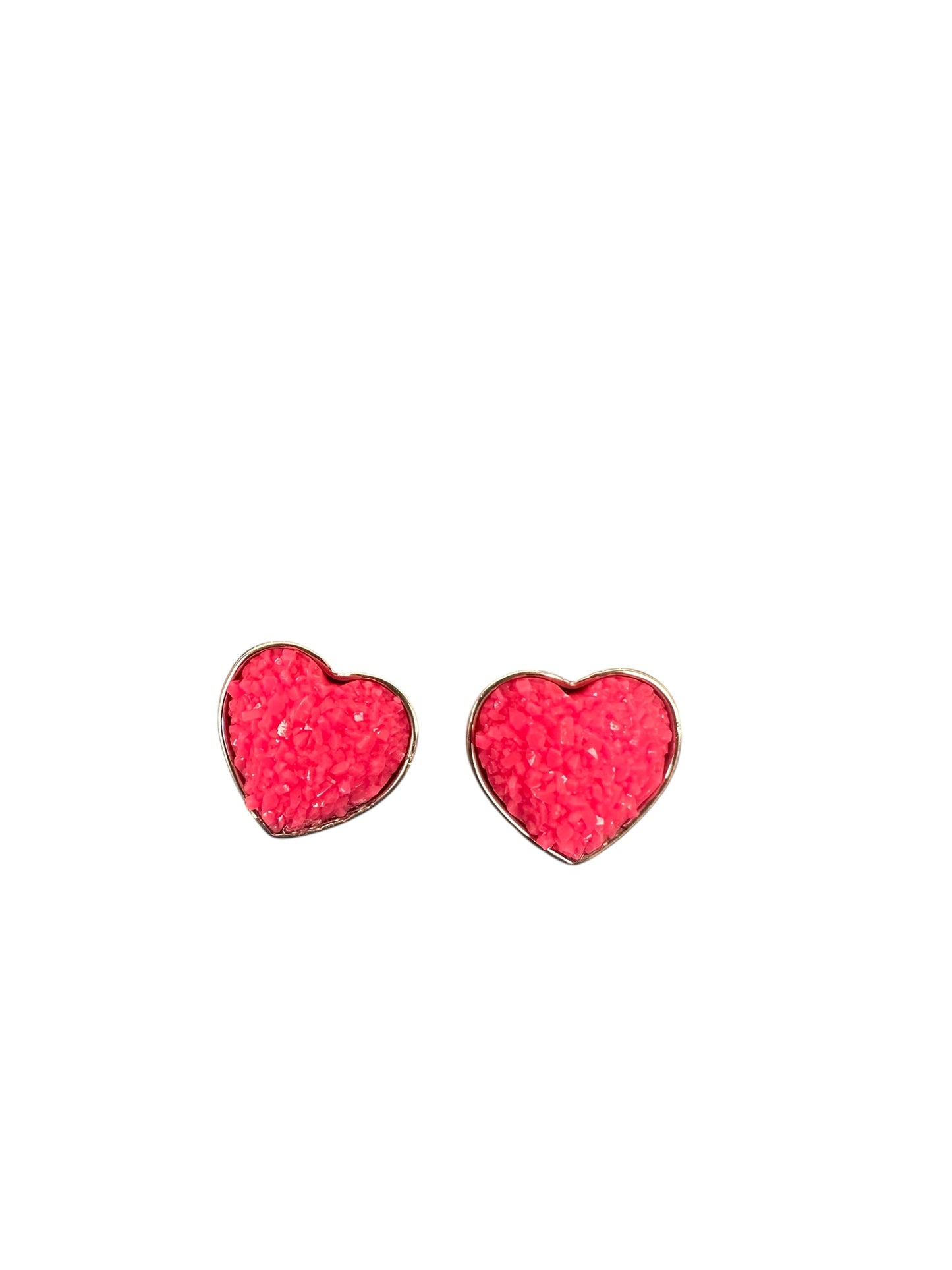 Barbie Pink Heart Earrings