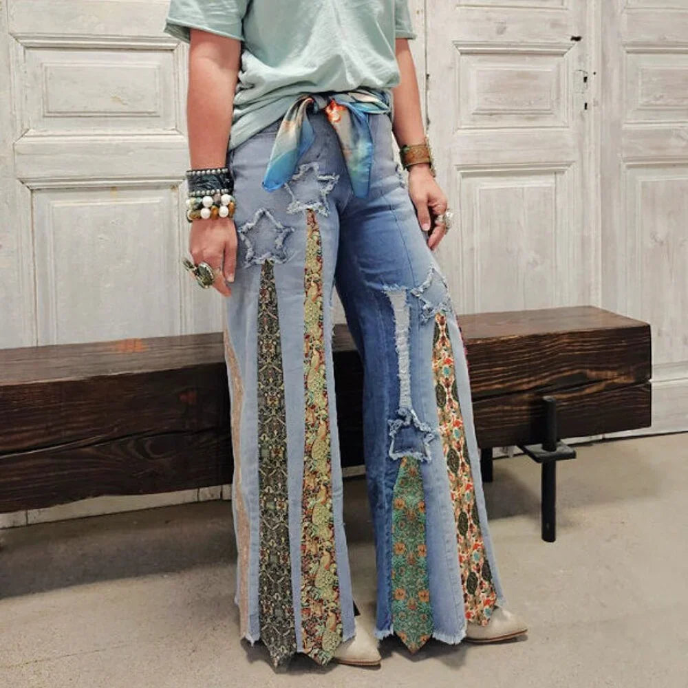 Vintage Tie Jeans by A Rare Bird