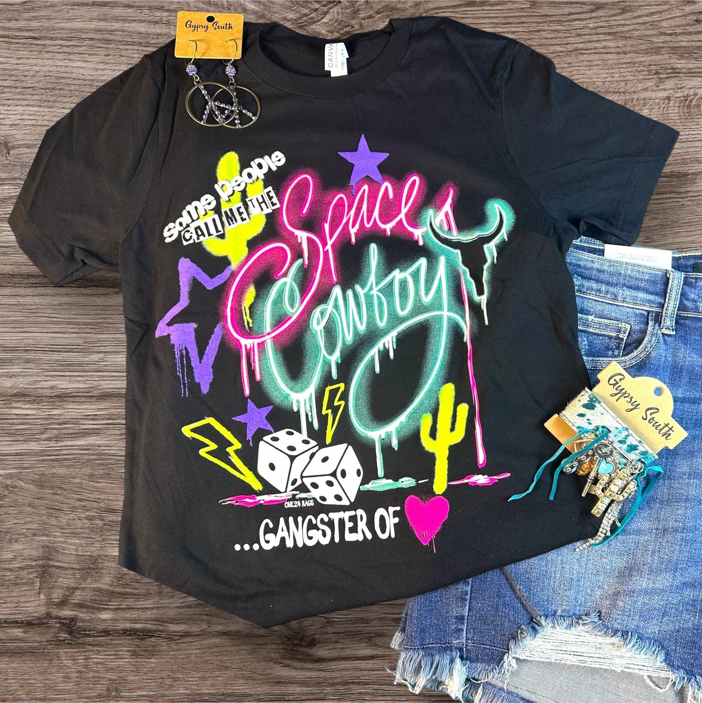 Space Cowboy Graphic T-Shirt