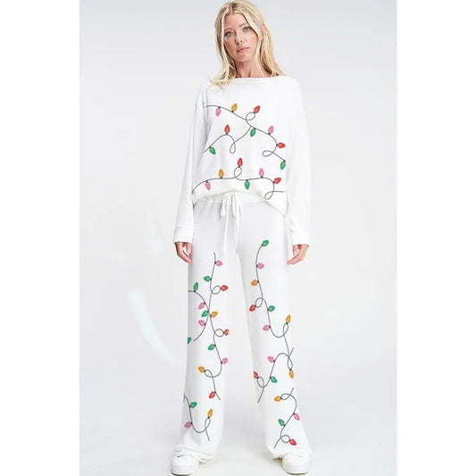 Perfect Comfortable Chritmas Set this Holiday Season to bring just the right amount of festive to this time of year. Buttery soft and a relaxed fit

BRAND: Phil Love