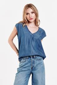 Yanis Top Blue