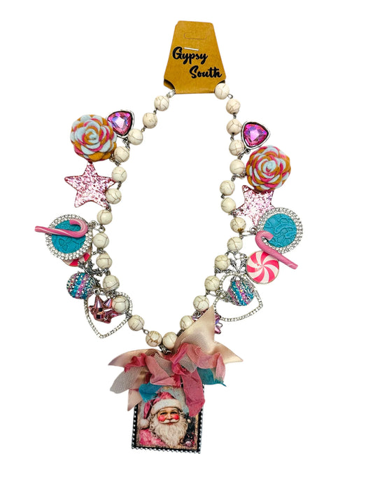 Jolly Saint Nick in boho eclectic style